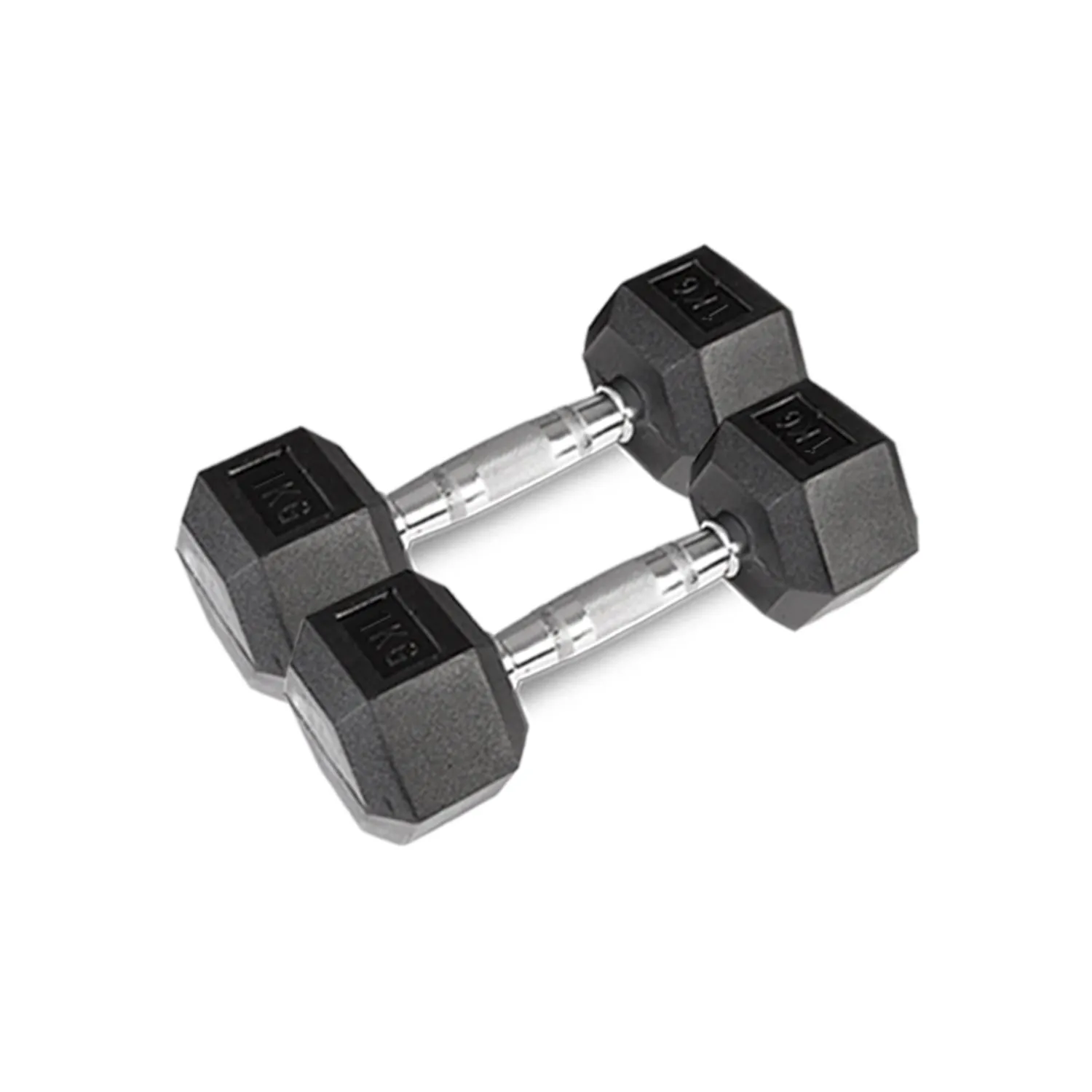 1kg to 3kg Hex Dumbbell Set