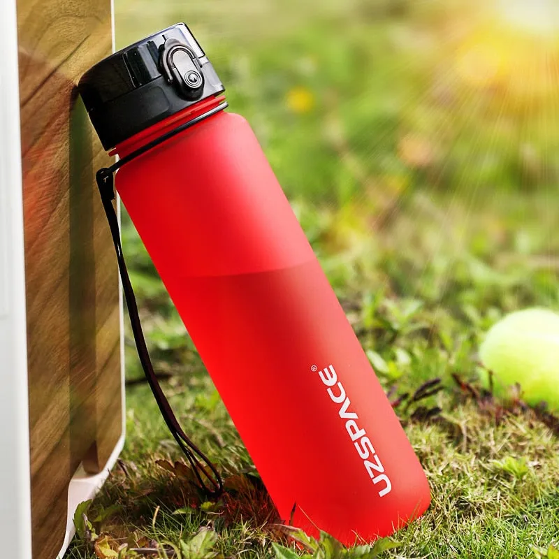 500/800/1000ml Sports Water Bottle BPA Free Leak-proof