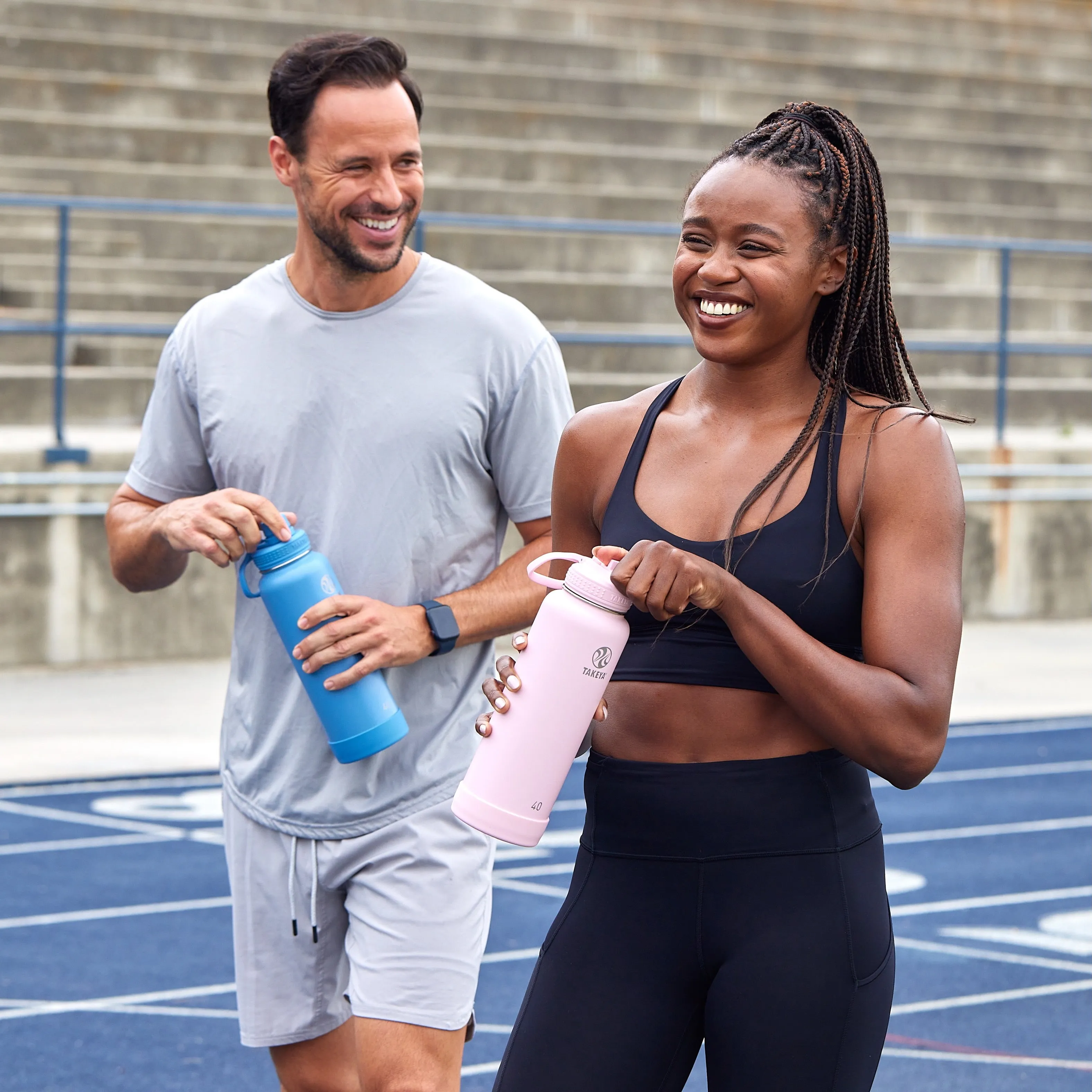 Actives Water Bottle With Spout Lid