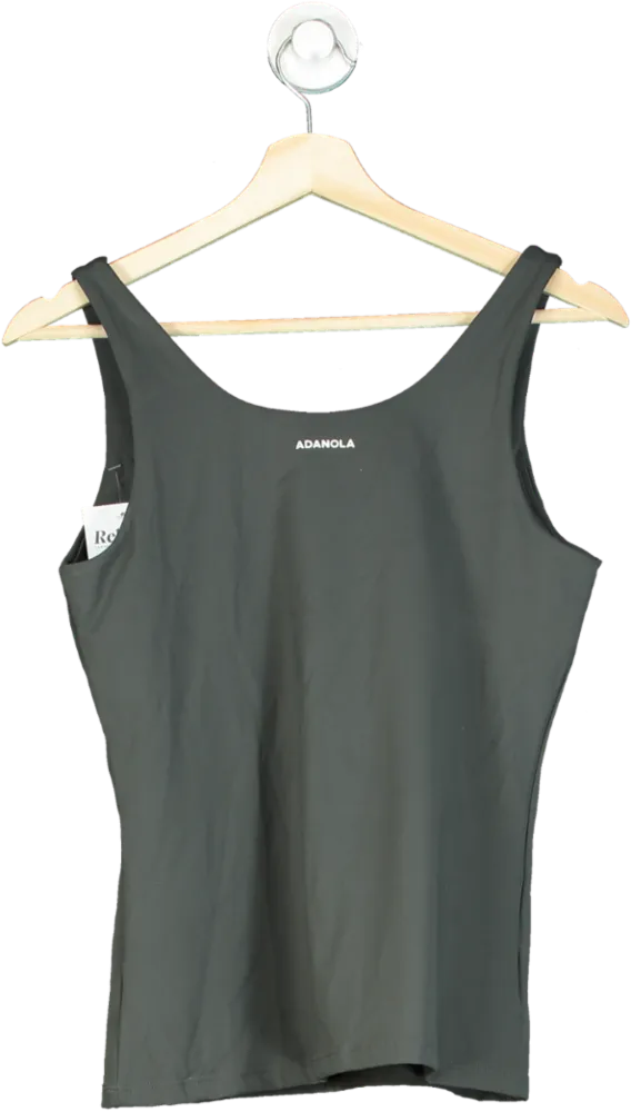 Adanola Black Yoga Tank Top UK XXL