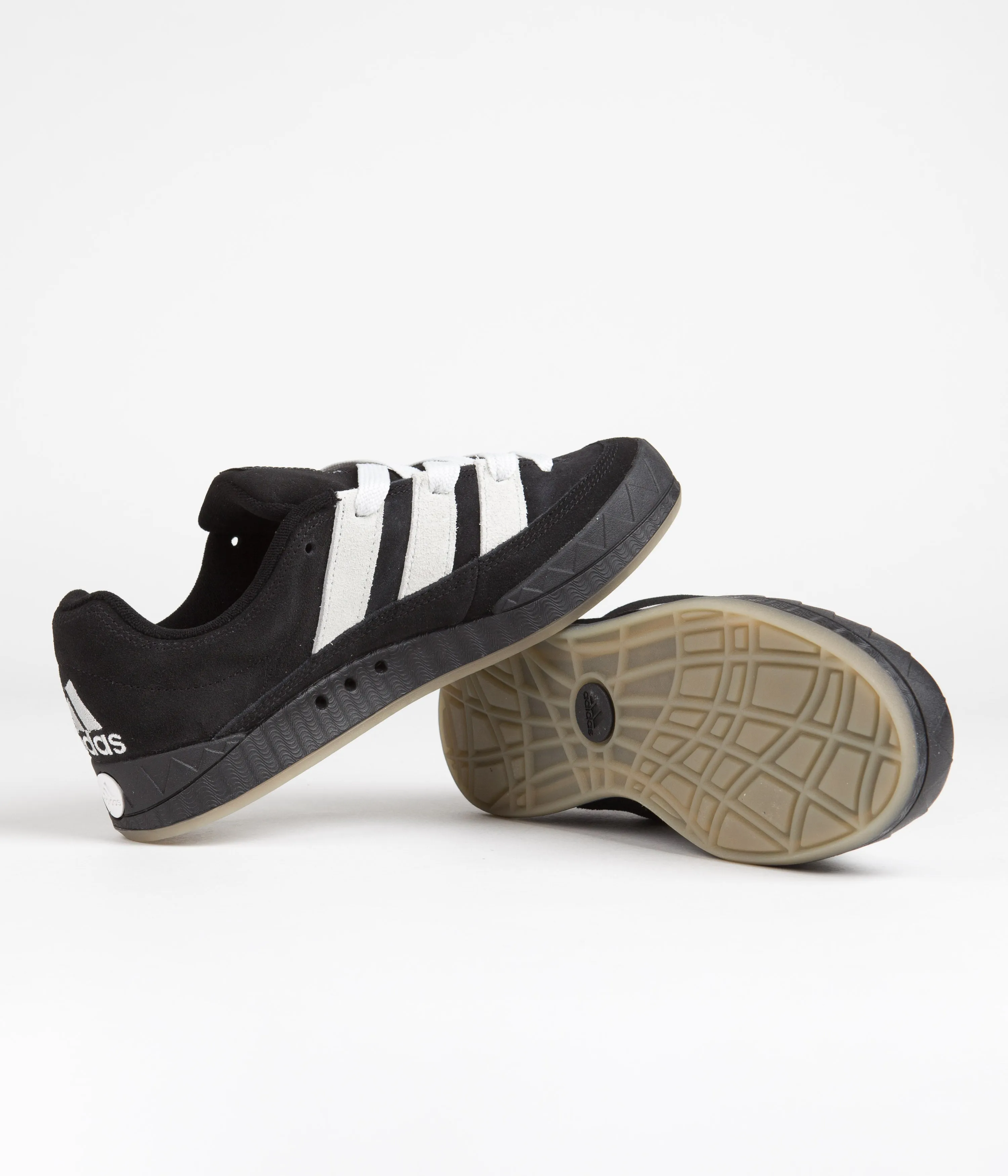 Adidas Adimatic Shoes - Core Black / Crystal White / Gum3