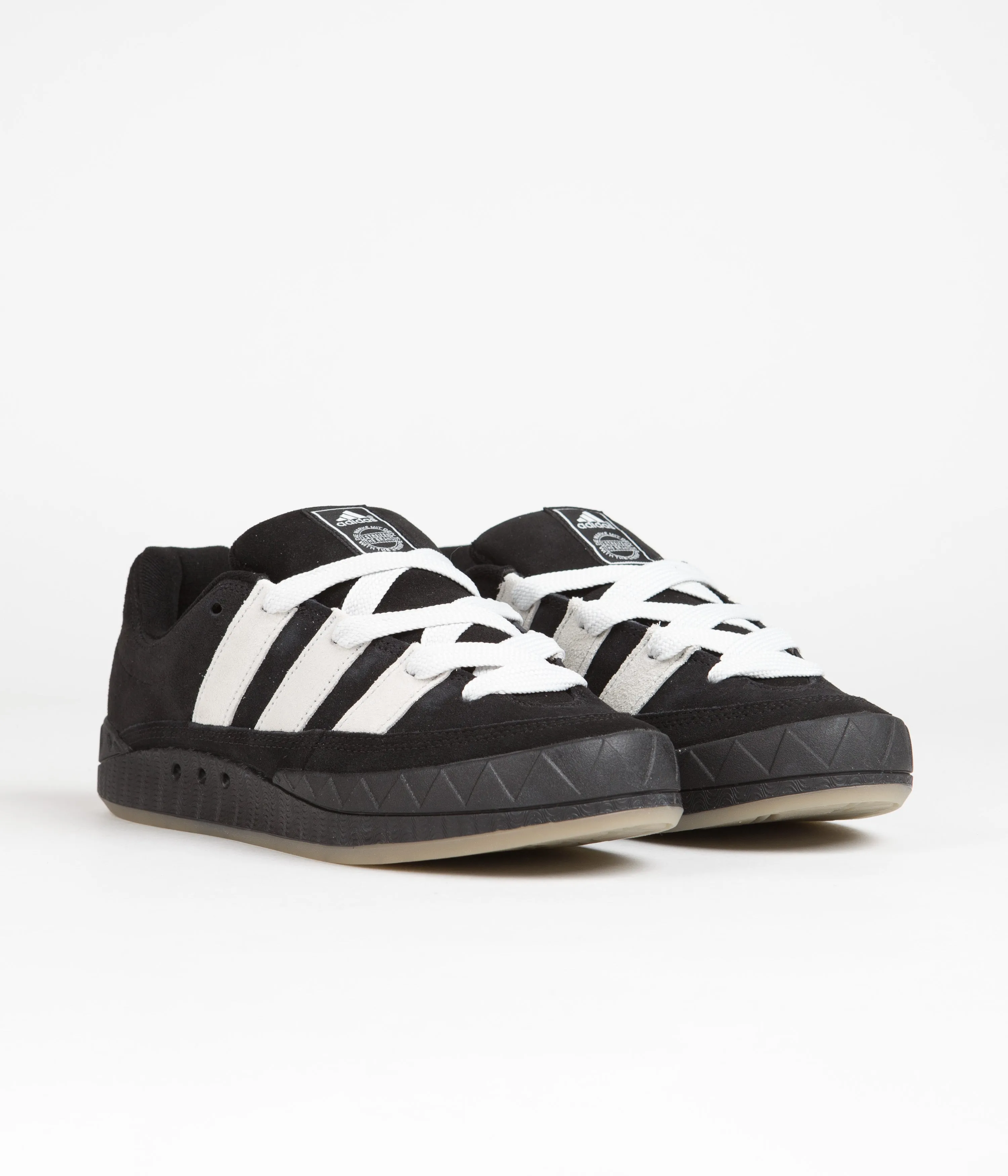 Adidas Adimatic Shoes - Core Black / Crystal White / Gum3