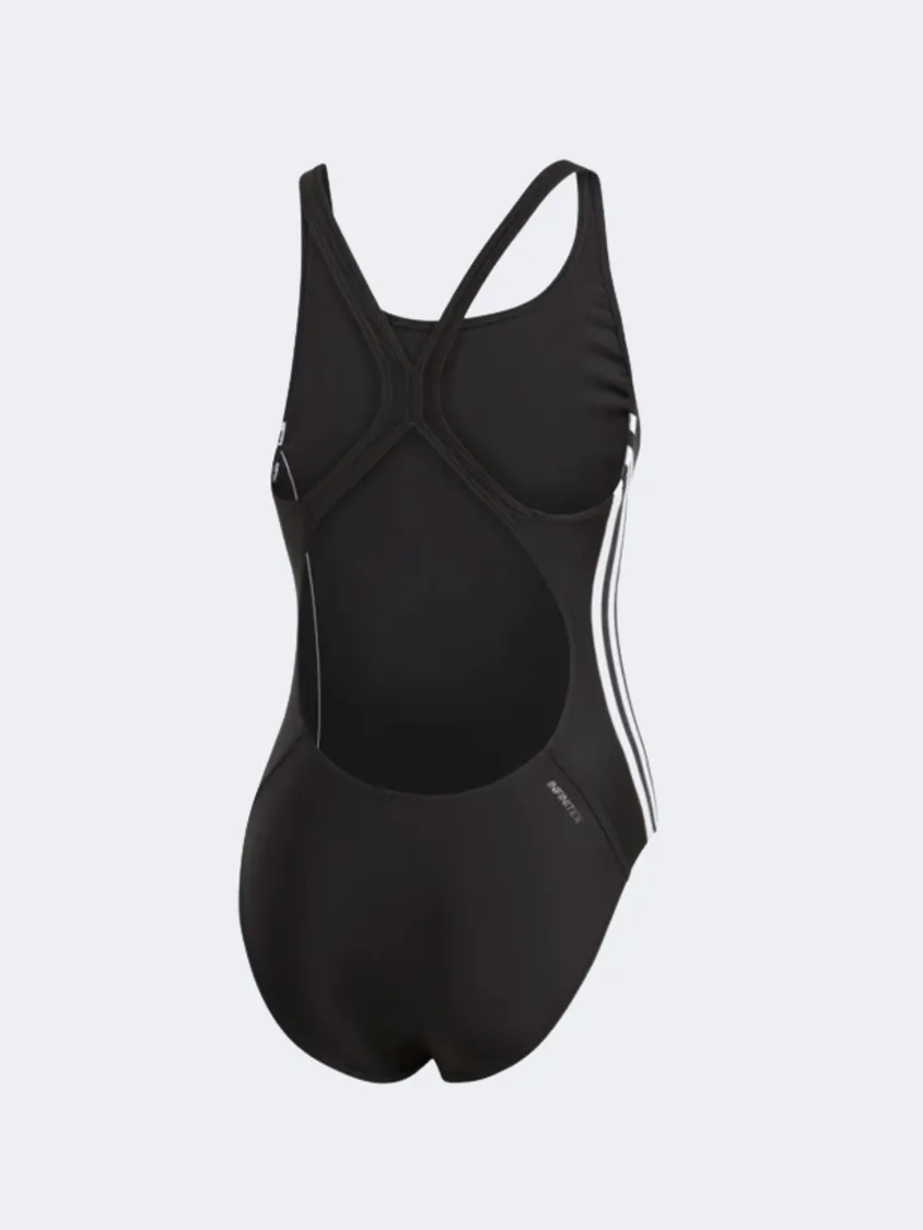 Adidas Athly V 3-Stripes Women Swim Monokini Black/White