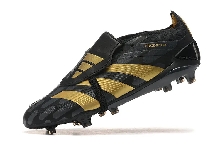 Adidas Predator Accuracy  Shoes - Midnight Black | Gold - FREE SHIPPING WORLDWIDE