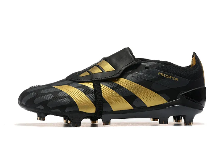 Adidas Predator Accuracy  Shoes - Midnight Black | Gold - FREE SHIPPING WORLDWIDE