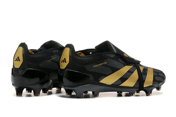 Adidas Predator Accuracy  Shoes - Midnight Black | Gold - FREE SHIPPING WORLDWIDE