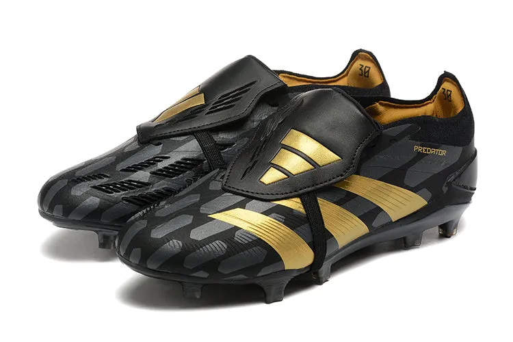 Adidas Predator Accuracy  Shoes - Midnight Black | Gold - FREE SHIPPING WORLDWIDE