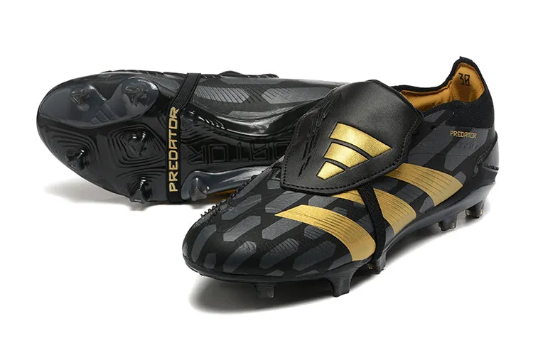 Adidas Predator Accuracy  Shoes - Midnight Black | Gold - FREE SHIPPING WORLDWIDE