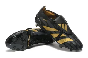 Adidas Predator Accuracy  Shoes - Midnight Black | Gold - FREE SHIPPING WORLDWIDE