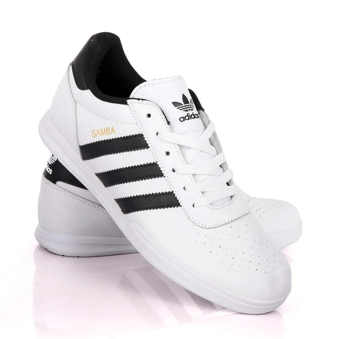 Adidas Samba Palace White And Black Sneakers