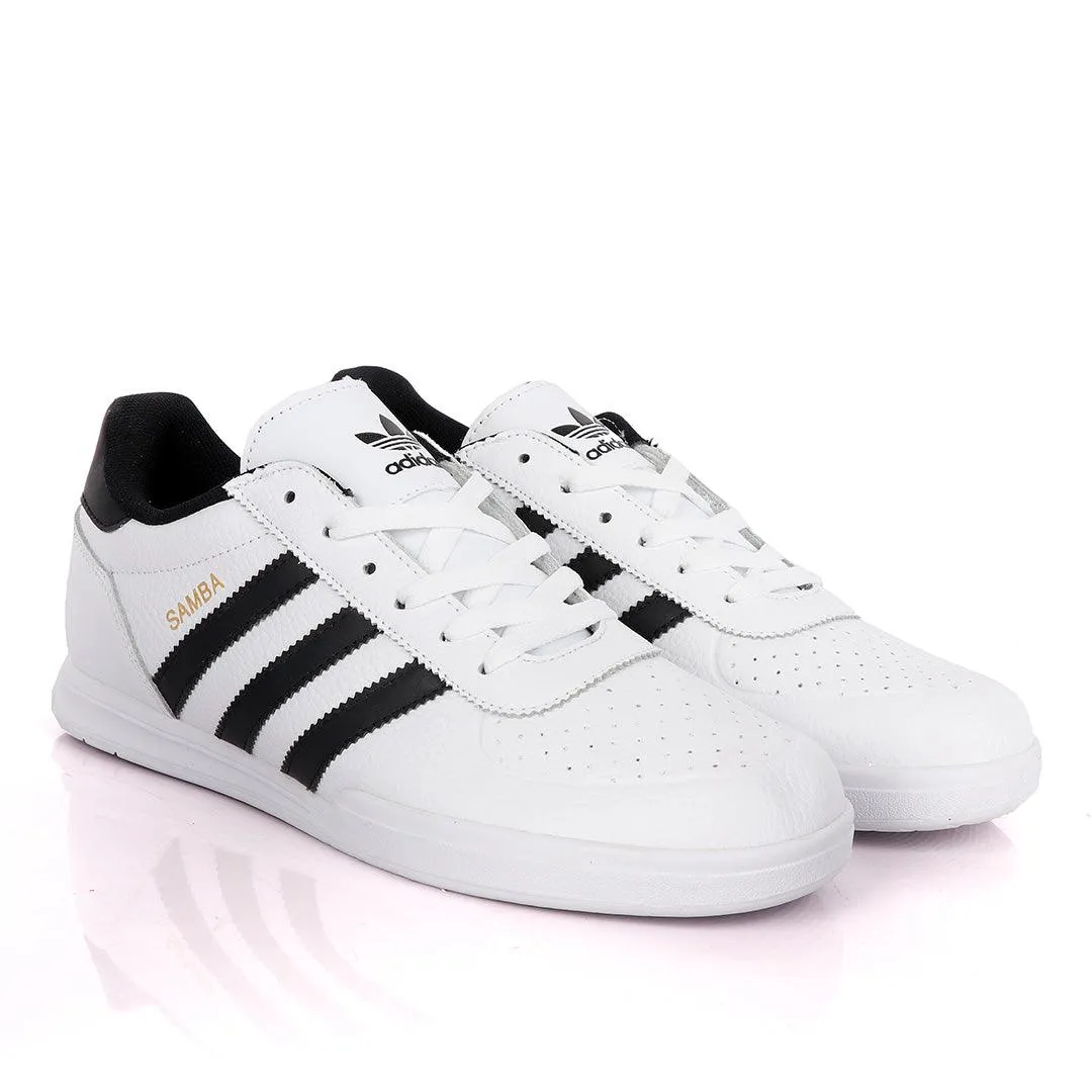 Adidas Samba Palace White And Black Sneakers