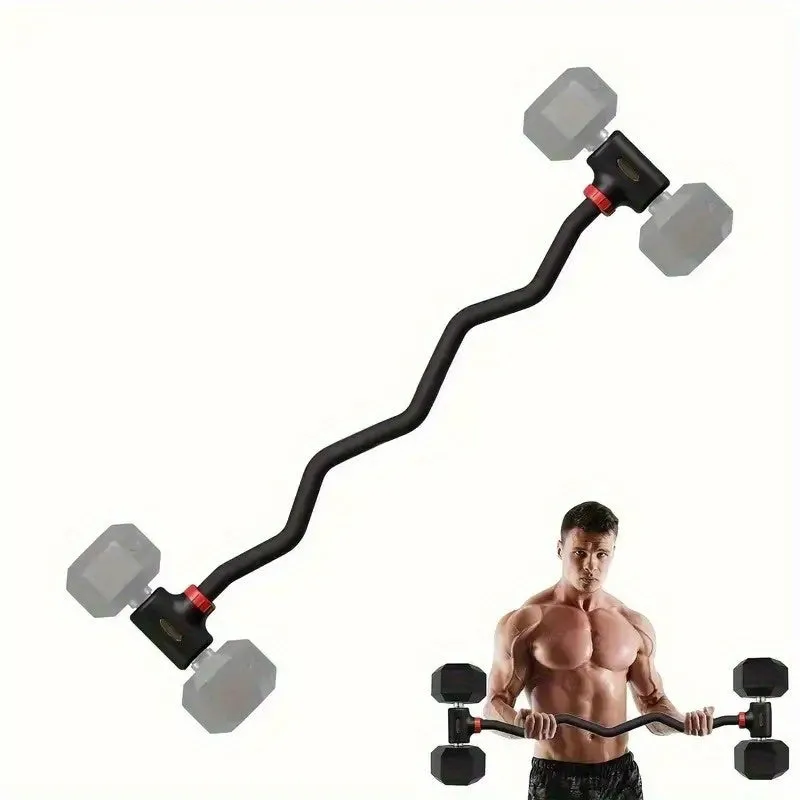 Adjustable Dumbbell to Barbell/Kettlebell Set for Full-Body Workout, 200lbs Capacity