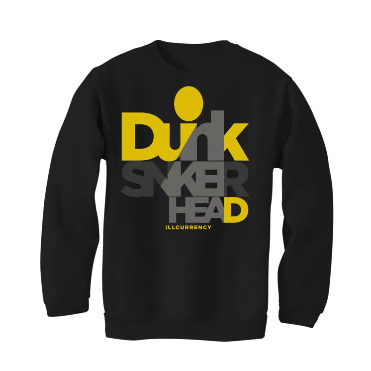 Air Jordan 11 Low WMNS “Yellow Snakeskin” Black T-Shirt (DUNKHEAD)