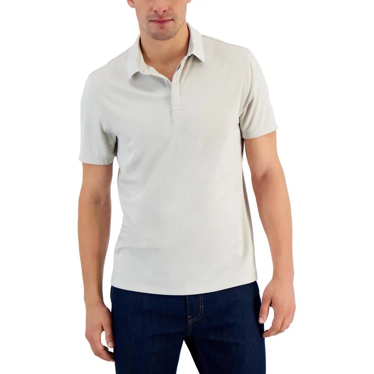 Alfani Mens Fitness Workout Polo