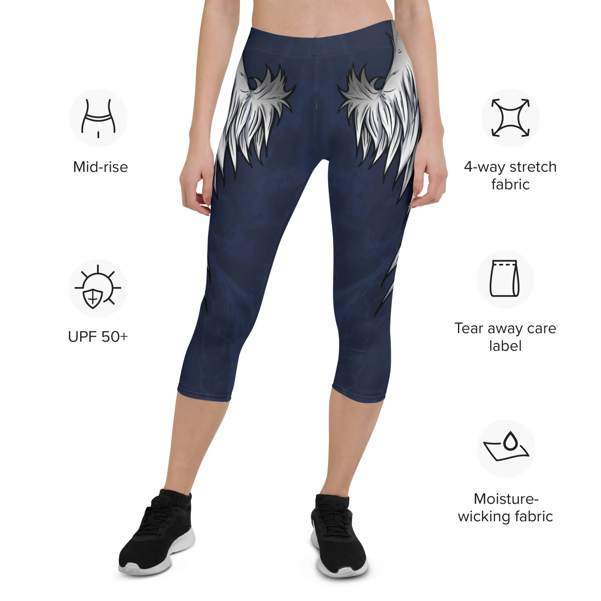 Angel Wings Capris