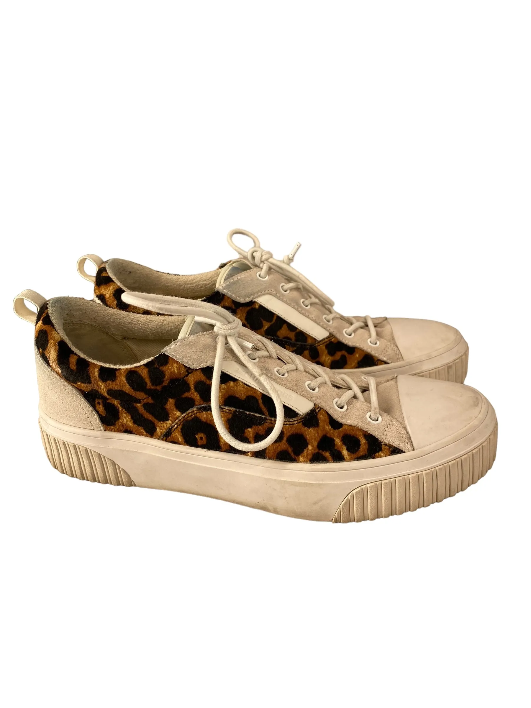 Animal Print Shoes Sneakers Michael Kors, Size 9