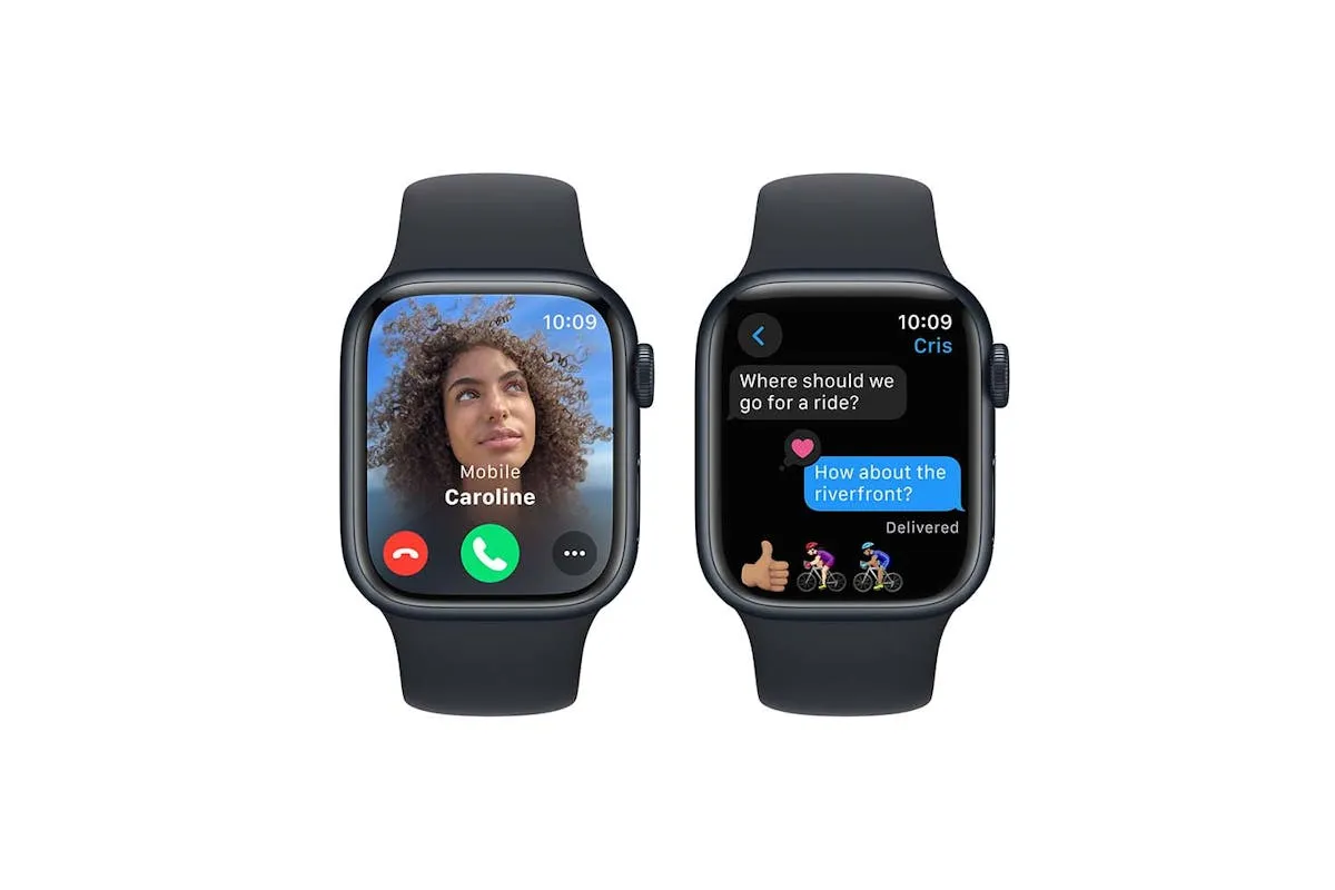 Apple Watch Series 9 Cellular | 45mm | Midnight Aluminium Midnight Sport Band M/L