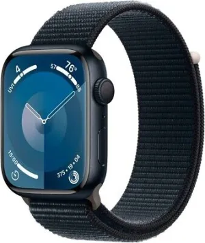 Apple Watch Series 9 (GPS) 41mm Midnight Aluminum - Midnight Sport Loop (MR8Y3LL/A)