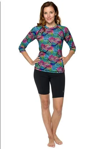 Aqua Pacific Fitness Modest Rash Guard - Chlorine Proof