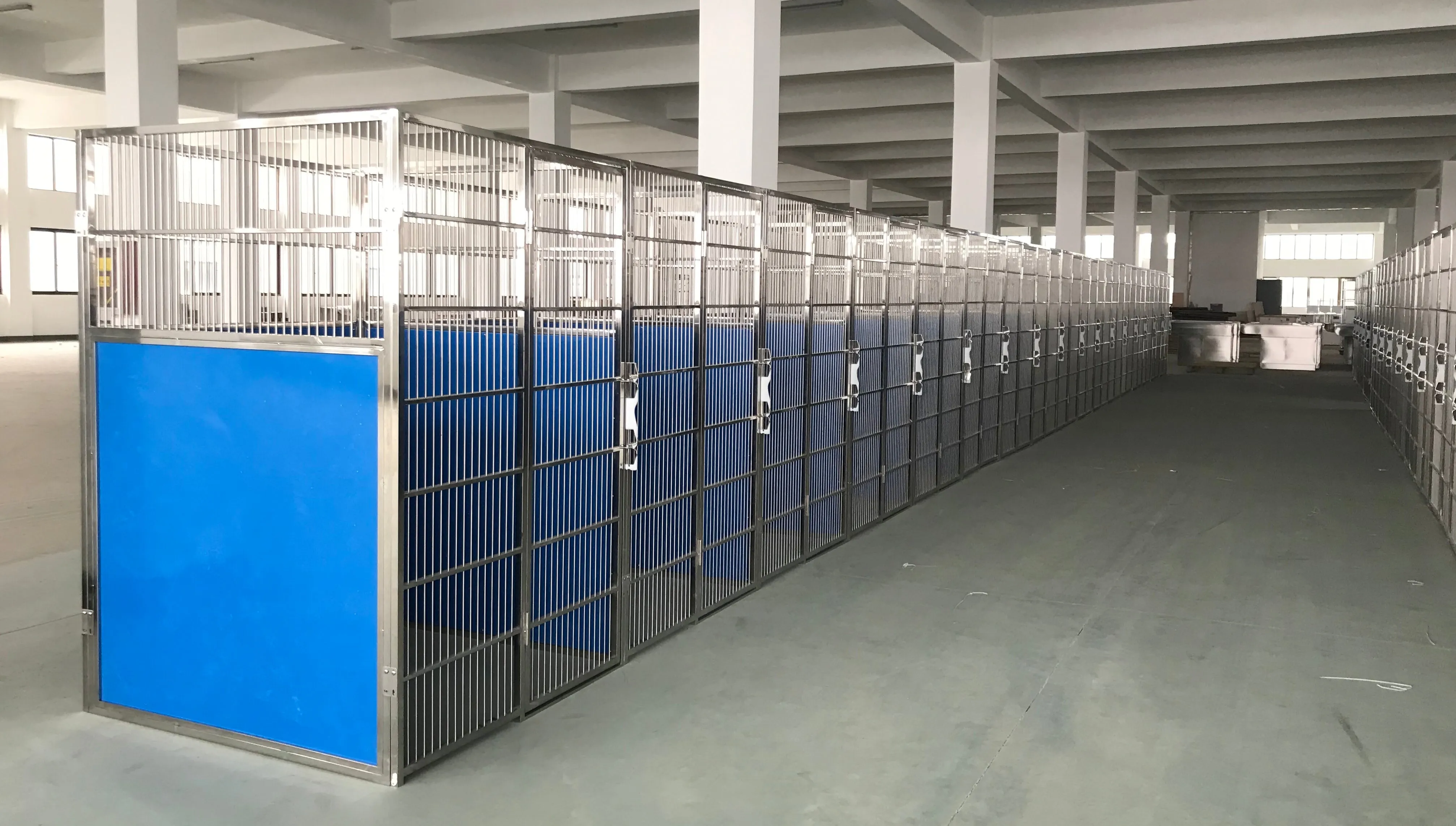 AUBERON indoor outdoor 304 Stainless Steel Dog Kennels Runs Enclosures