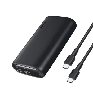 AUKEY 10000mAh USB-C PD Port QC3.0 External Battery Power Bank Portable Charger