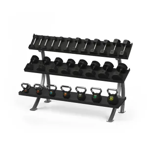 Batca Fitness 3 Tier Dumbbell Rack | 6'