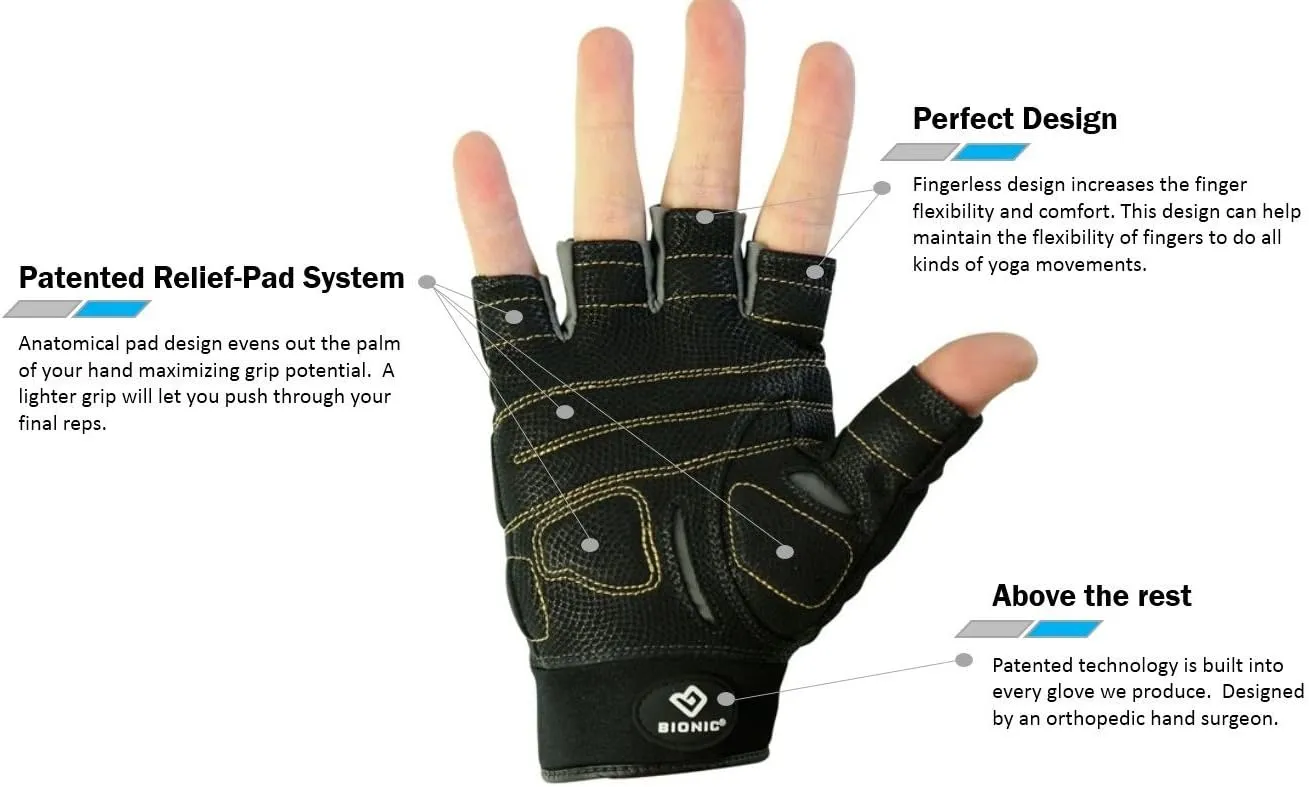 Bionic Women's BEASTMODE Half-Finger Fitness Gloves