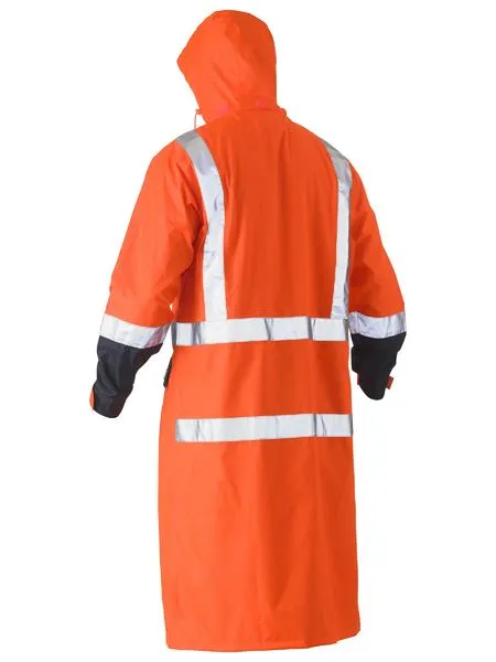 Bisley Taped Hi Vis Long Rain Coat (BJ6961T)