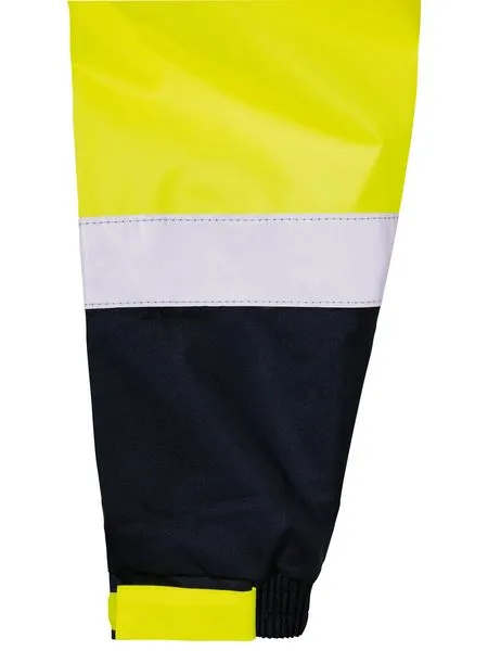 Bisley Two Tone Taped Hi Vis Rain Shell Jacket (BJ6966T)