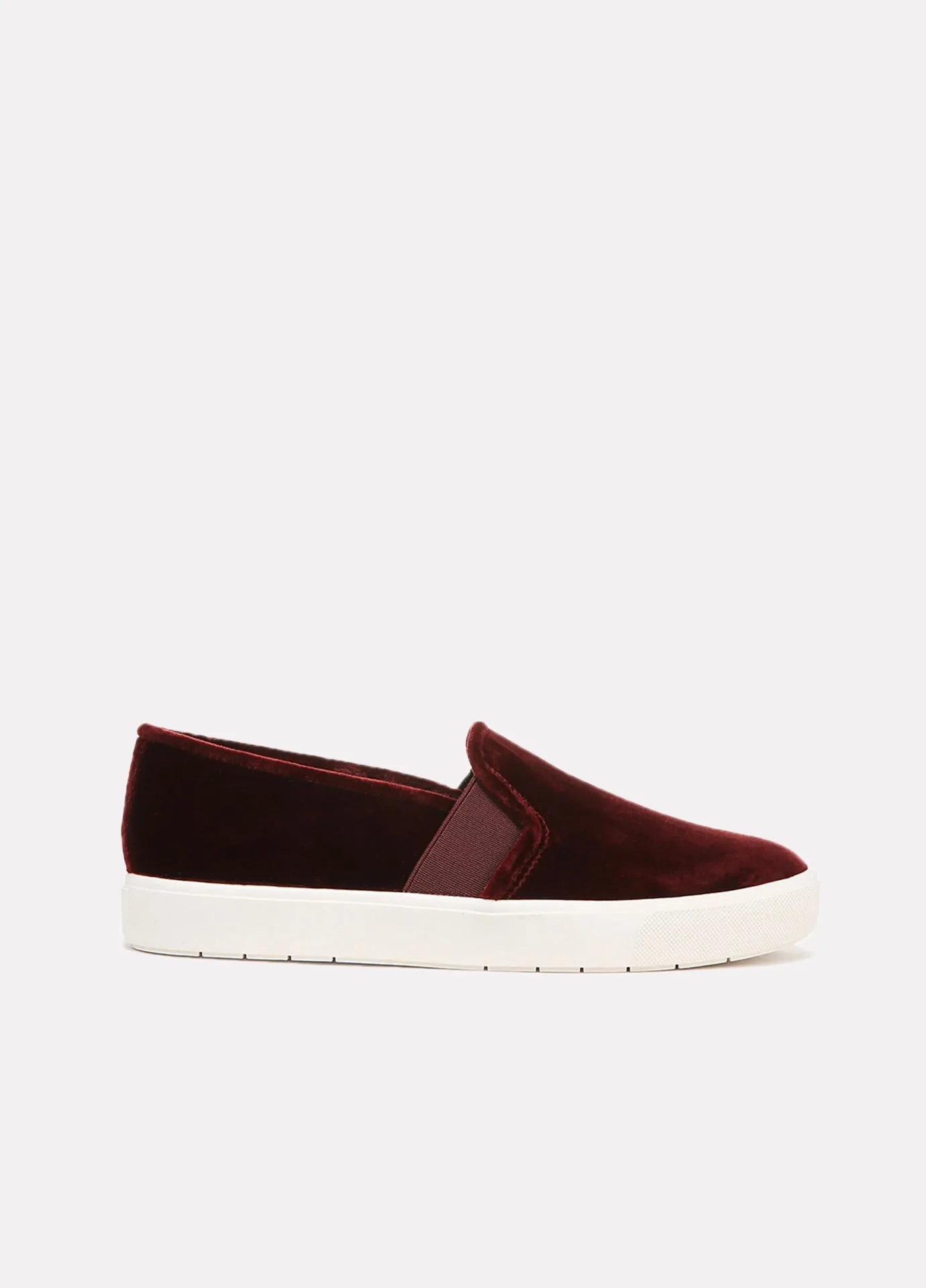 Blair Velvet Sneaker - Pinot