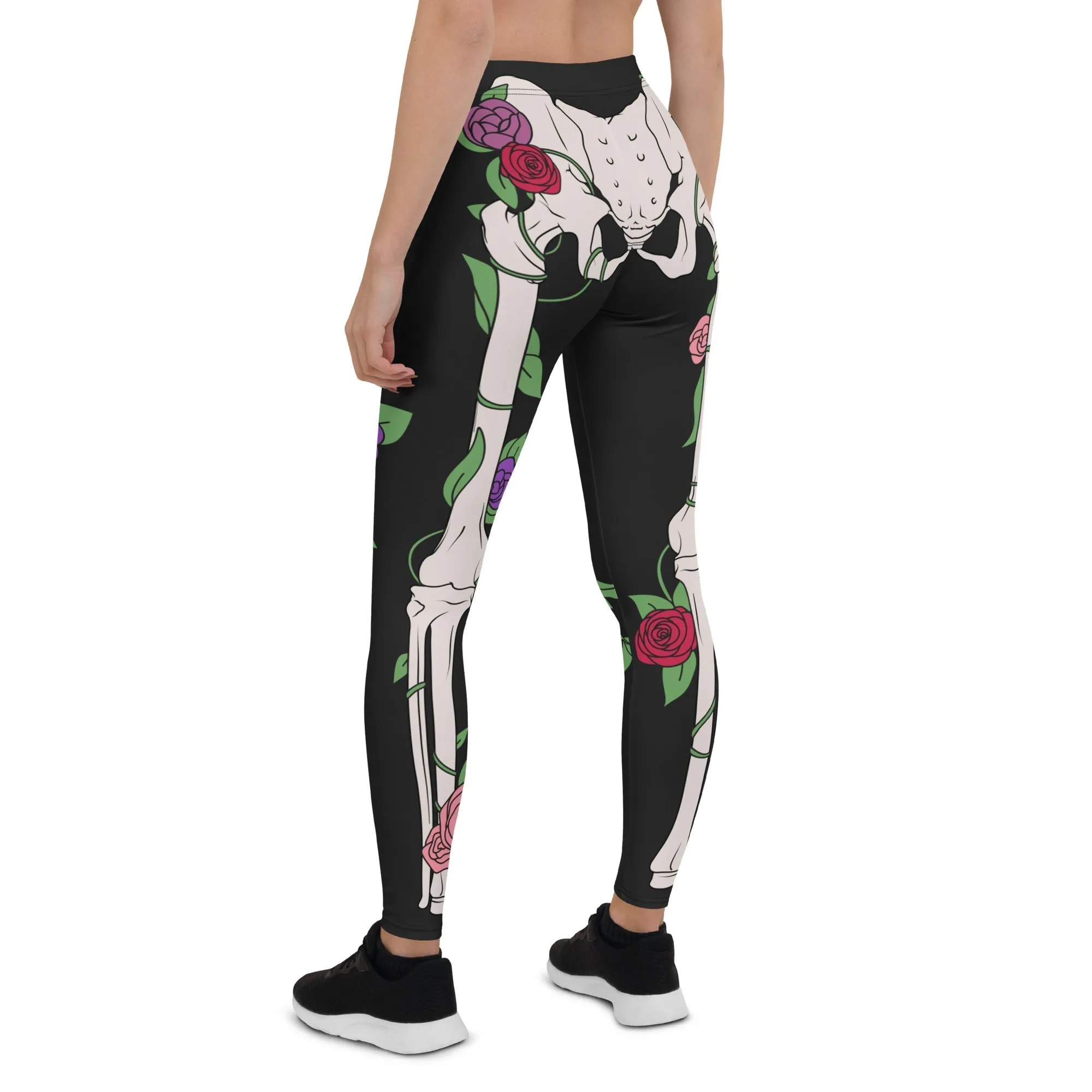 Blooming Skeleton Leggings