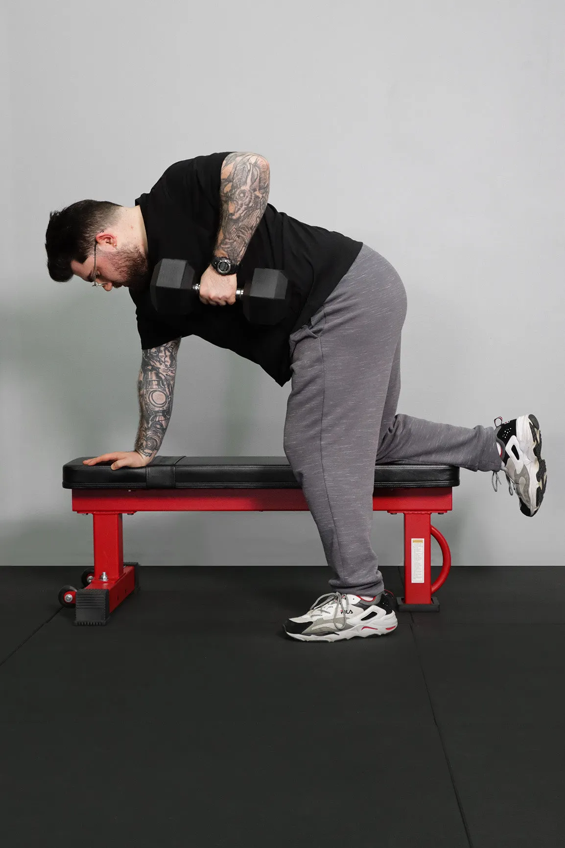 Body Iron Commercial Flat Bench Tough