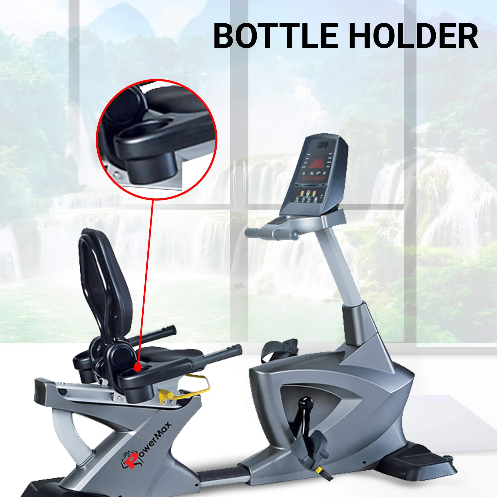 BR-3000C Commercial Recumbent Bike