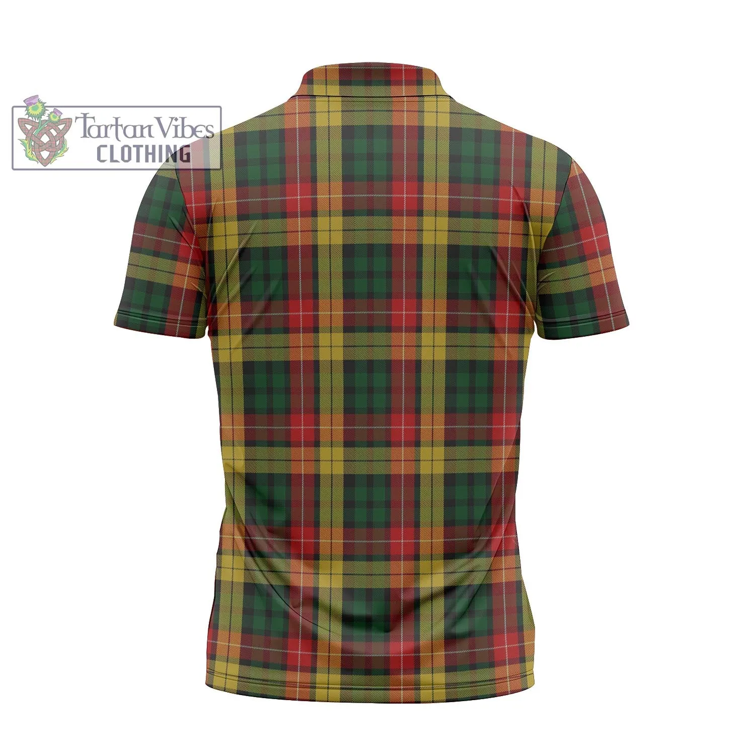 Buchanan Tartan Zipper Polo Shirt