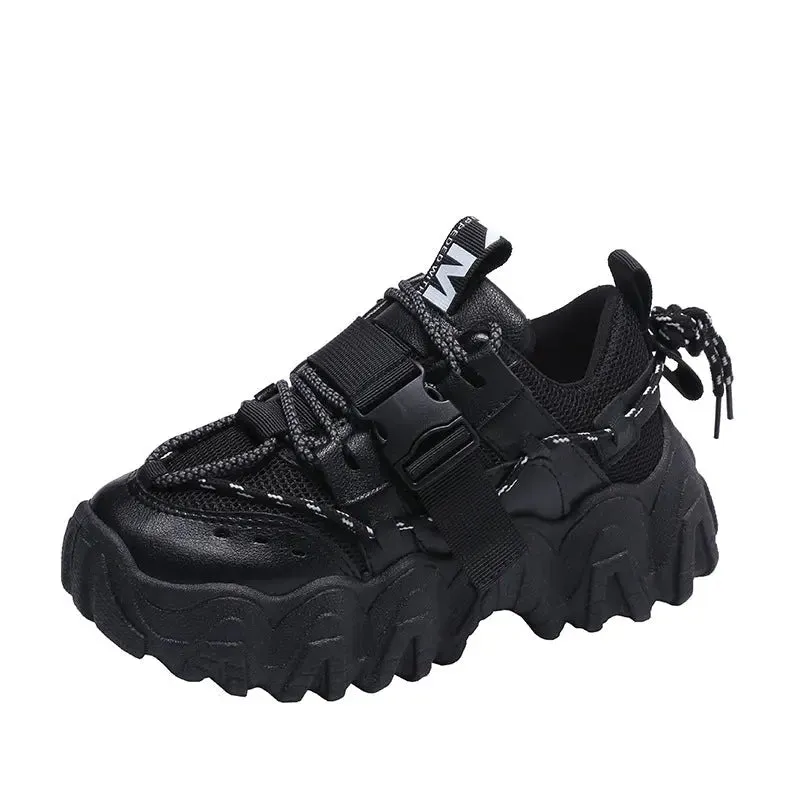 Casual Black Sports Sneakers for women