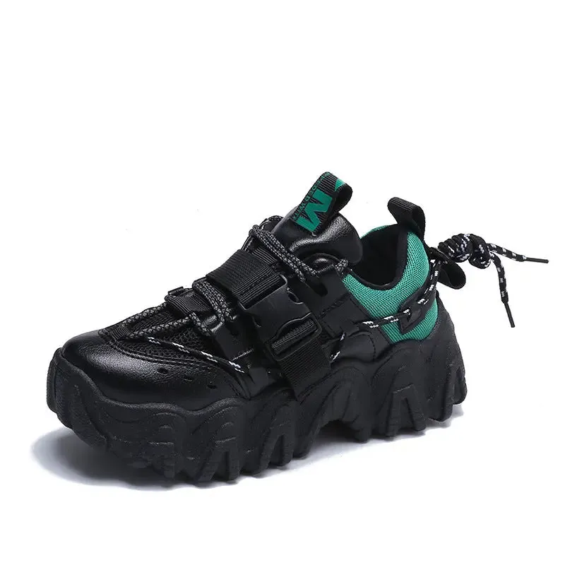 Casual Black Sports Sneakers for women