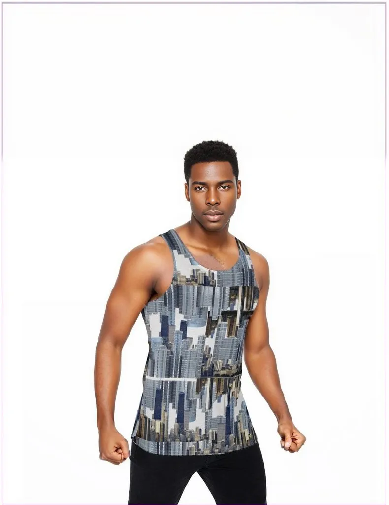 City Blocks Men's Tank Top