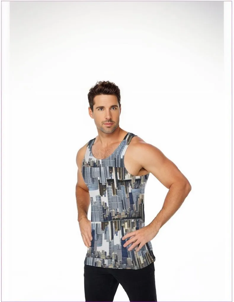 City Blocks Men's Tank Top