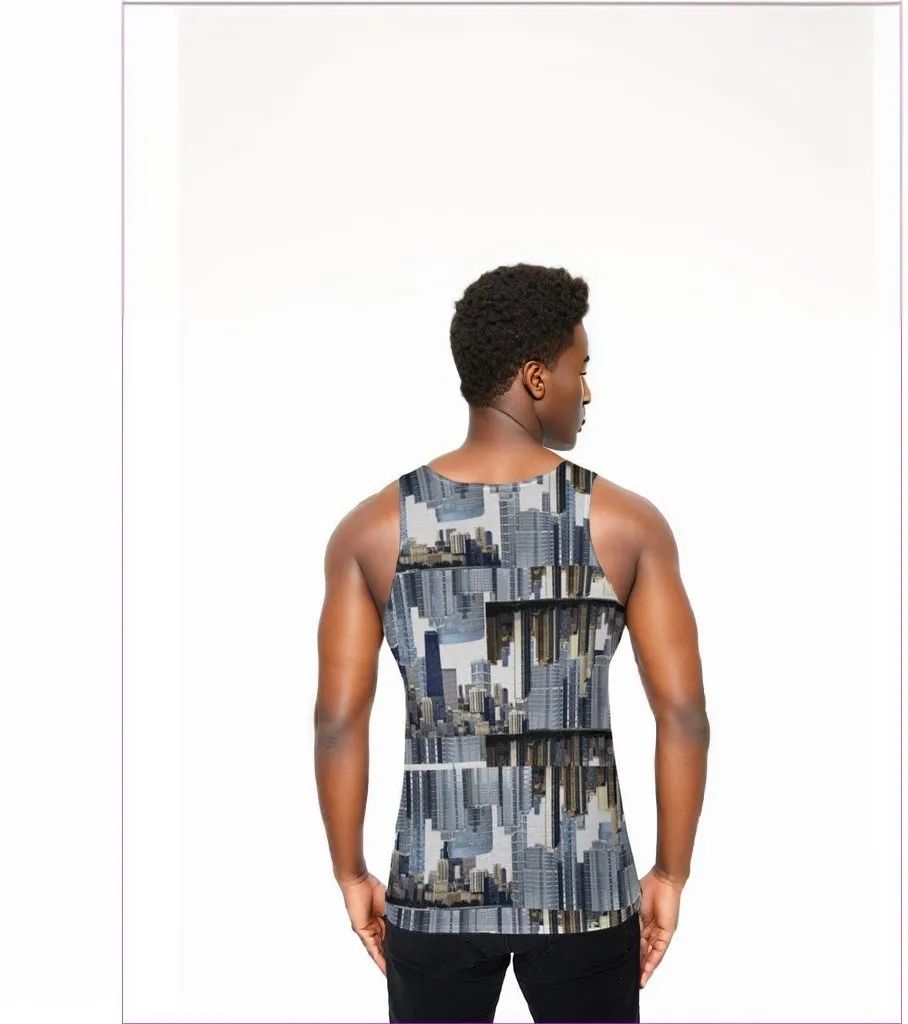 City Blocks Men's Tank Top