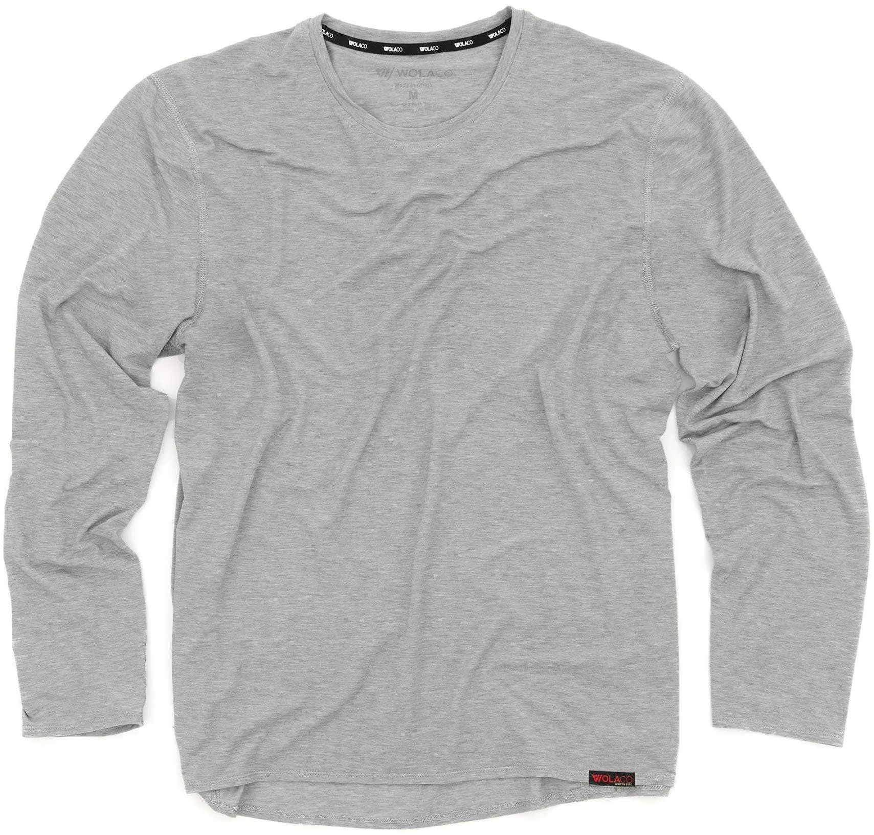 Clinton Long Sleeve in Stone Grey