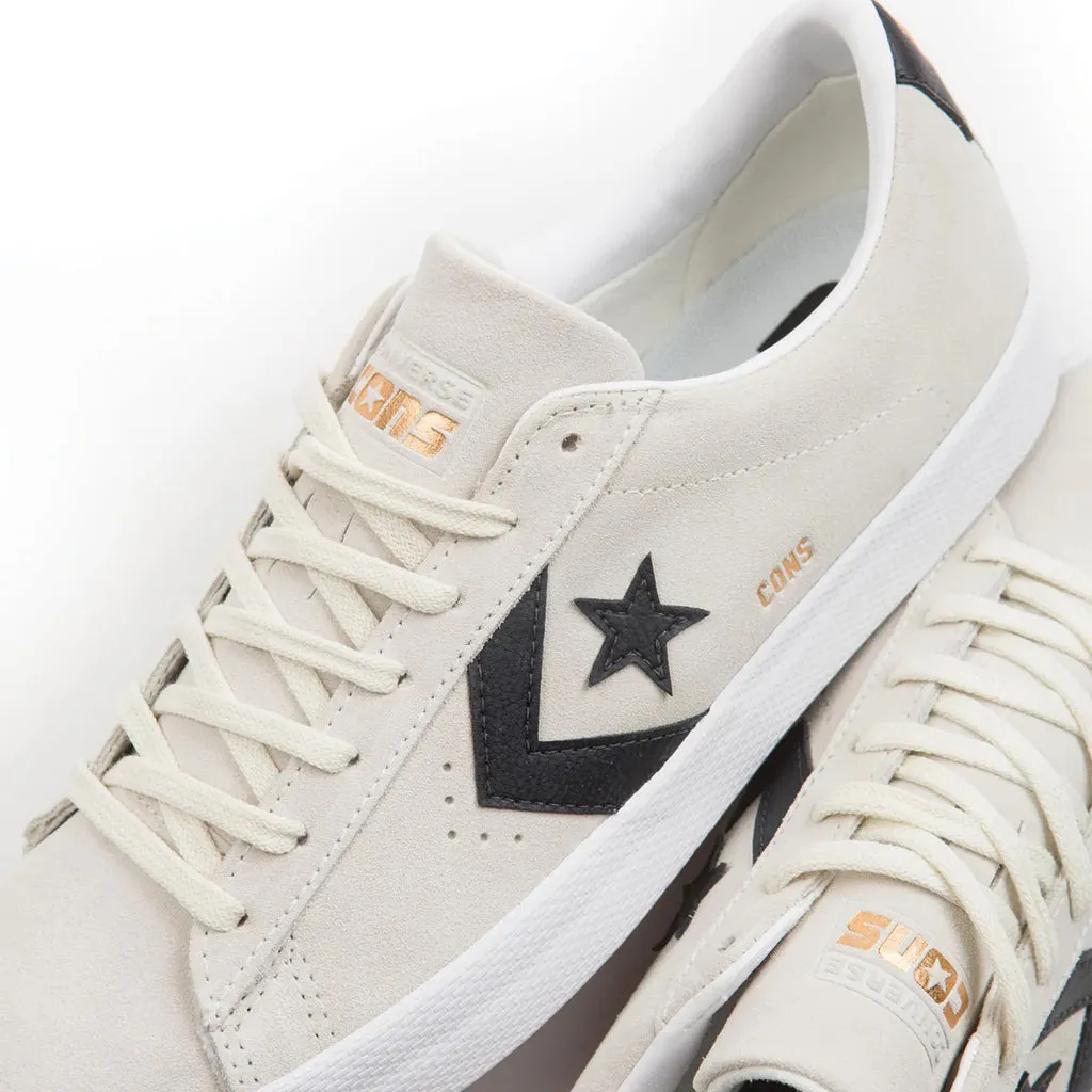 Converse CONS Pro Leather Vulcanized Pro Egret/Black/Egret