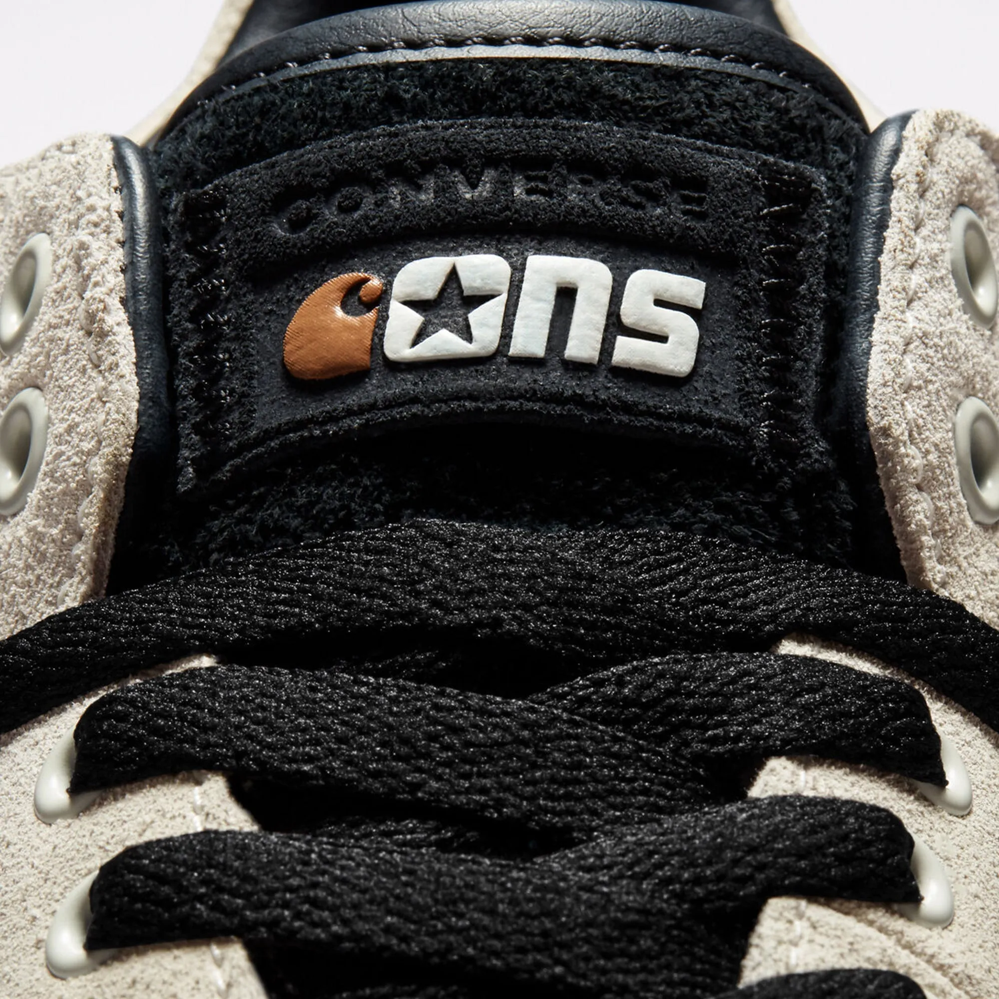 Converse Mens Fastbreak Pro Shoes 'Mid White/Black'