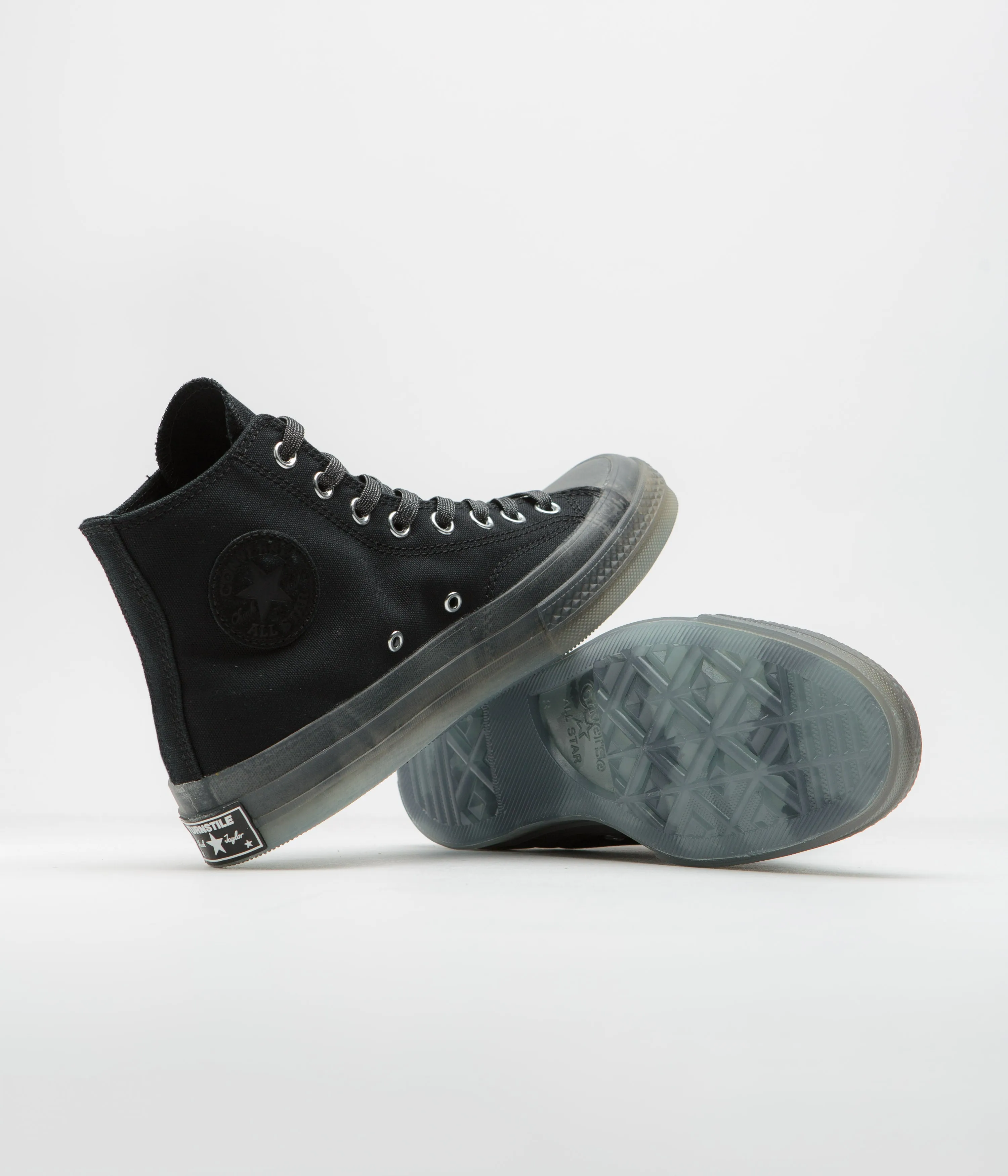 Converse x Turnstile Chuck 70 Hi Shoes - Black / Grey / White