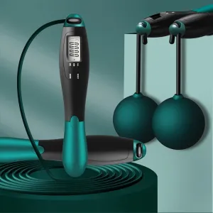 Cordless Electronic Jumping Rope with LCD Screen