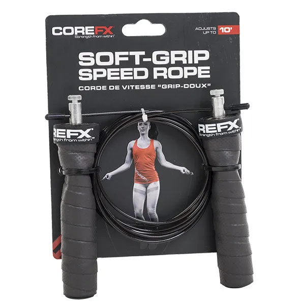 COREFX Rope - Soft Grip Speed Skipping Rope