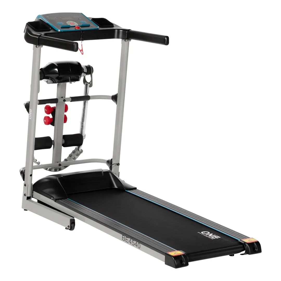 Electric Treadmill With Massager One Fitness Be4540