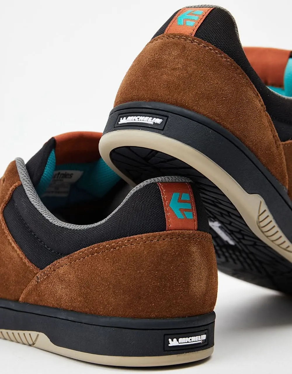 Etnies x Michelin Marana Skate Shoes - Brown/Black/Tan