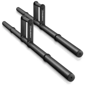 Farmers Walk Handles Pair - Barbell Style Grip Farmer Carry Bar Set