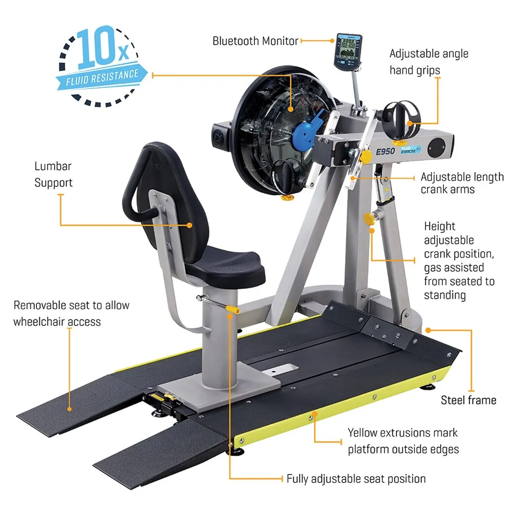 First Degree Fitness E950 Medical Rehab UBE