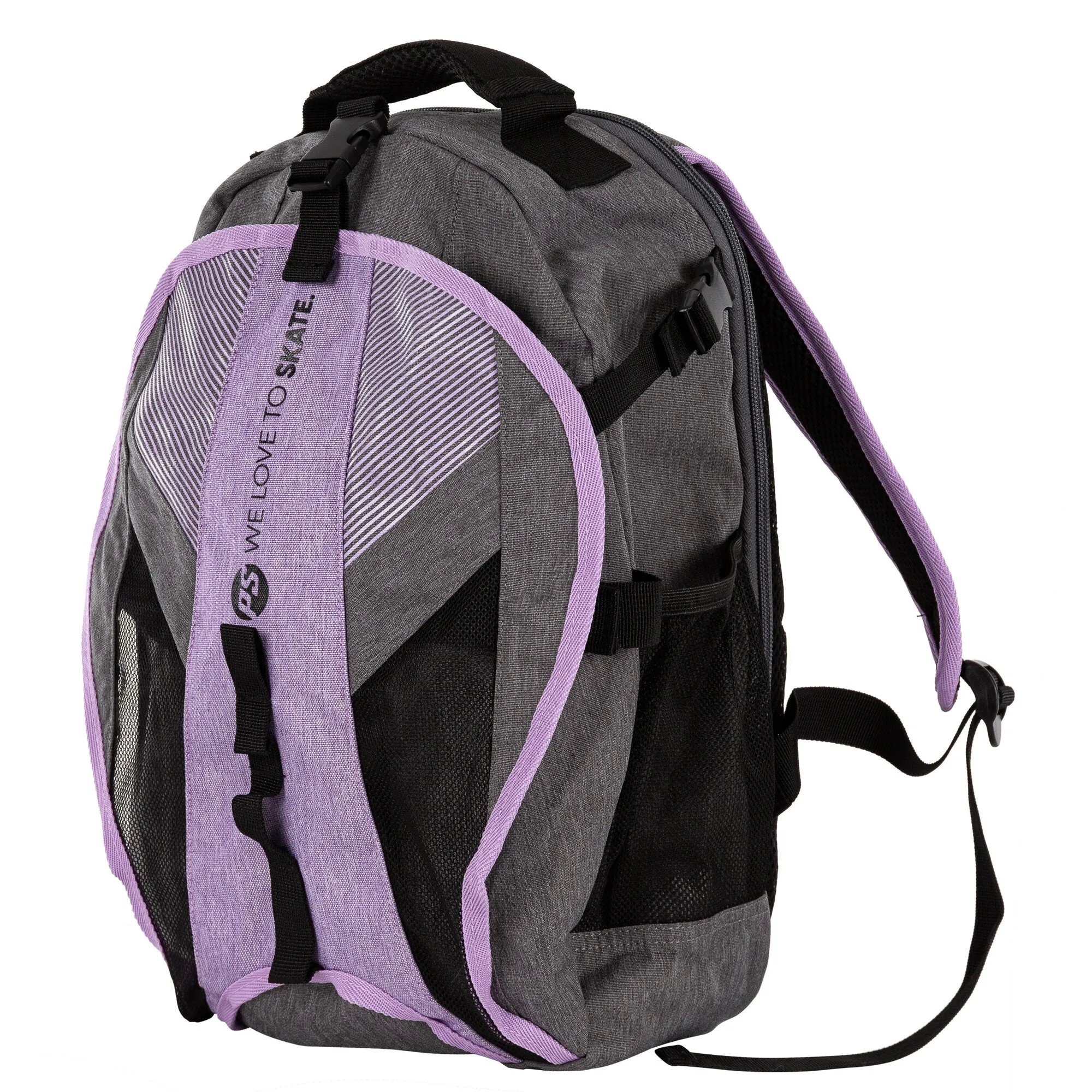 Fitness Backpack Dark Grey/Purple